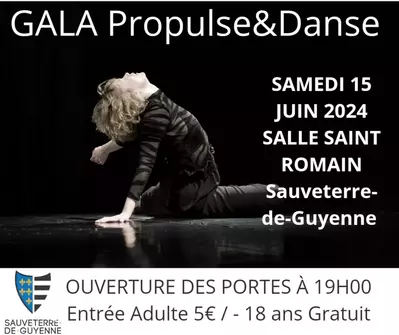 Gala de danse samedi 15 juin à Sauveterre de Guyenne